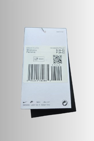 Nike sport Beha - kleur zwart - maat S