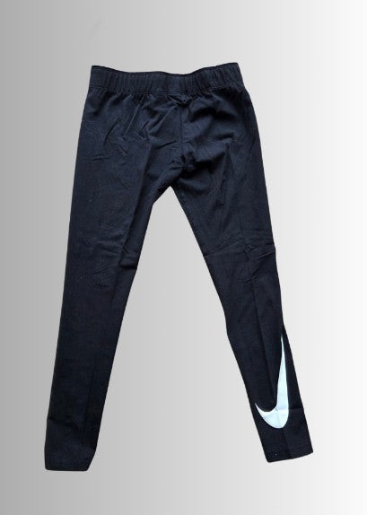 Nike leggings tight fit - kleur grijs/zwart - maat XS