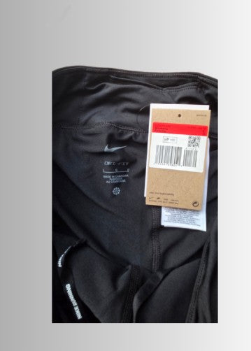 Nike Dri‑FIT dames hardloop broek met binnenbroek - kleur zwart - maat L